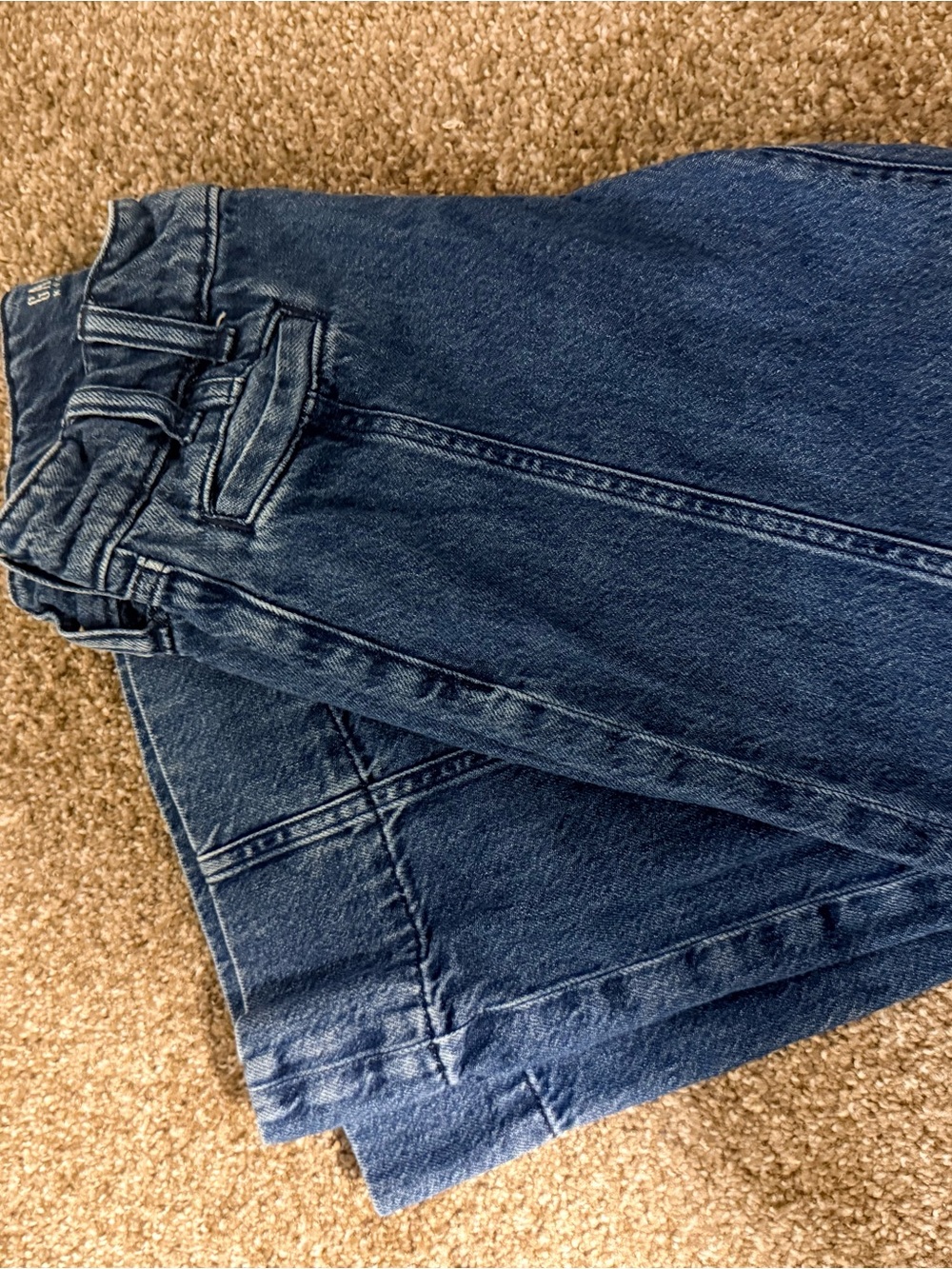 Classic Girls Dark Blue Denim Jeans